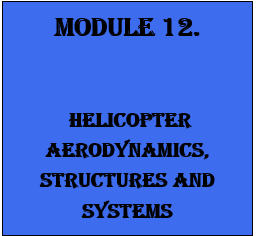 MODULE 12. HELICOPTER AERODYNAMICS, STRUCTURES AND SYSTEMS
