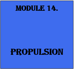 MODULE 14. PROPULSION